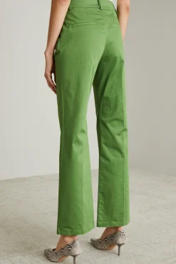 Pantaloni in cotone - Verde