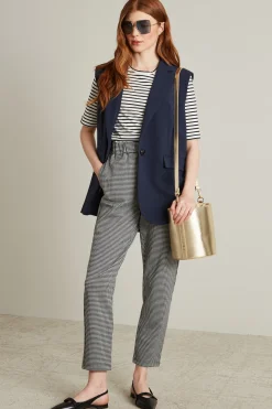 Pantaloni in jersey - Bianco Nero