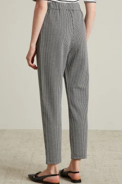 Pantaloni in jersey - Bianco Nero