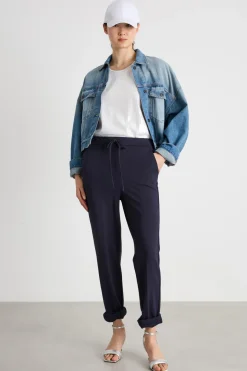 Pantaloni in jersey stretch - Blu