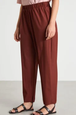 Pantaloni in jersey tecnico - Bordeaux