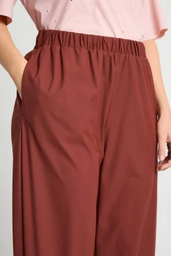 Pantaloni in jersey tecnico - Bordeaux