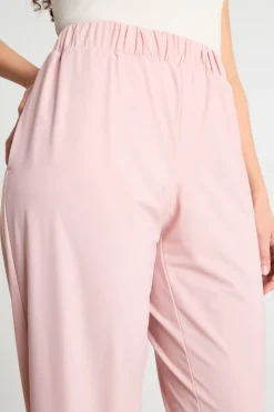 Pantaloni in jersey tecnico - Rosa