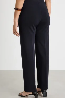 Pantaloni in maglia di viscosa - Nero