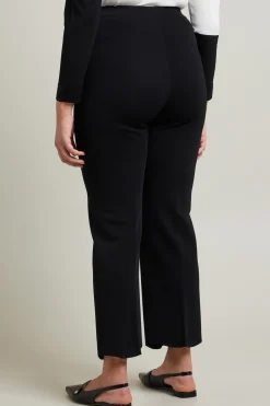 Pantaloni in maglia di viscosa - Nero