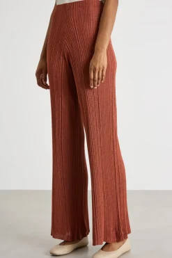 Pantaloni in maglia - Marrone