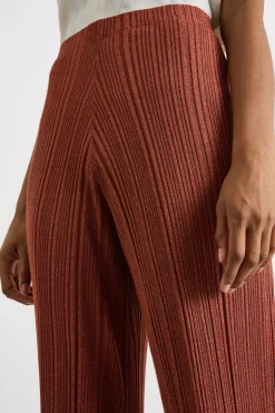 Pantaloni in maglia - Marrone