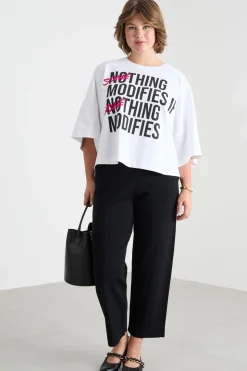 Pantaloni in maglia - Nero