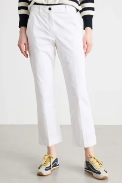 Pantaloni in raso - Bianco