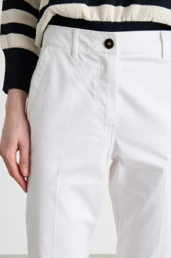 Pantaloni in raso - Bianco