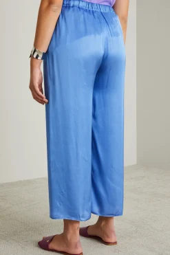 Pantaloni in raso di viscosa - Avio