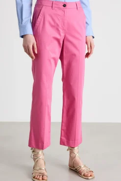 Pantaloni in raso - Rosa
