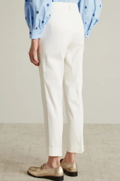 Pantaloni in twill - Bianco