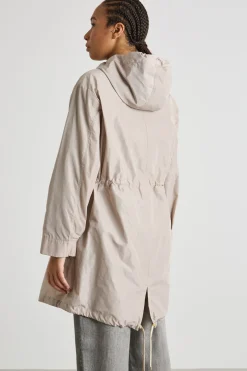 Parka in taffetà antigoccia - Beige