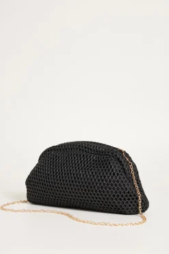 Pochette a rete - Nero