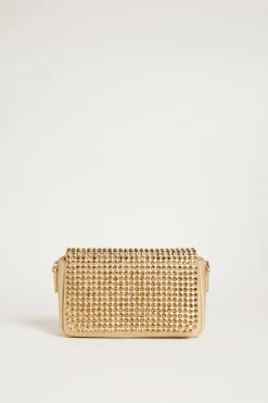 Pochette con strass - Oro