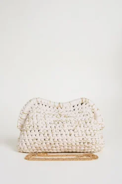 Pochette crochet - Bianco