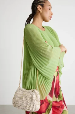 Pochette crochet - Bianco