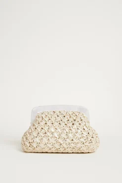 Pochette crochet - Bianco