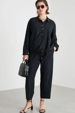 Polo in jersey - Nero