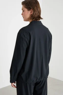 Polo in jersey - Nero