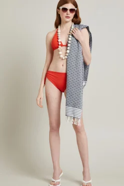 Reggiseno mare a triangolo - Rosso