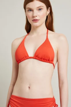 Reggiseno mare a triangolo - Rosso