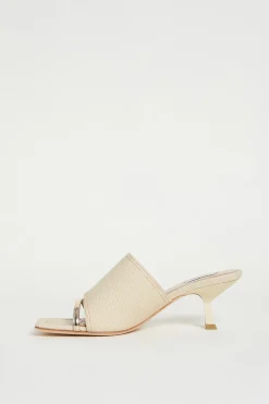 Sabot in canvas - Beige