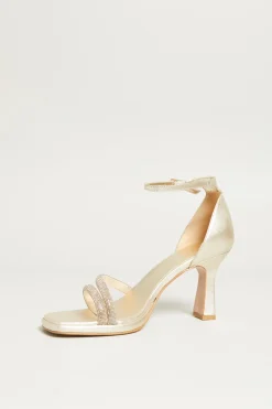 Sandali con strass - Oro