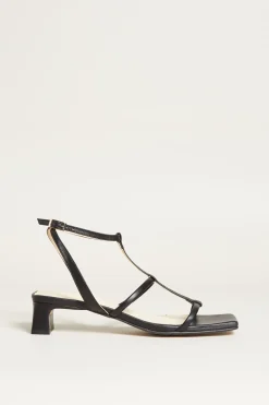Sandali con tacco - Nero