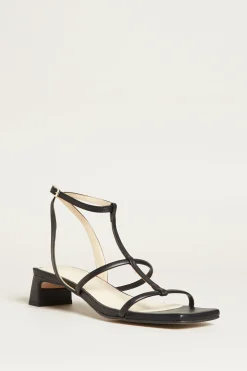 Sandali con tacco - Nero