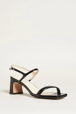 Sandali con tacco - Nero
