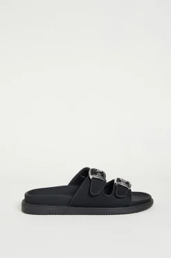Sandali con borchie - Nero