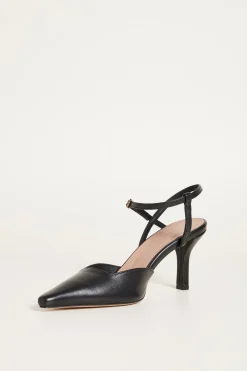 Sandali in pelle - Nero