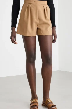 Short a vita alta - Cammello