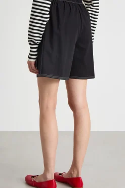 Shorts con tasche - Nero