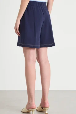 Shorts in felpa - Blu