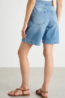 Shorts in jeans - Azzurro