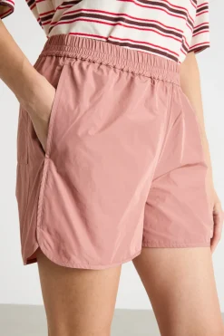 Shorts in taffetà - Rosa