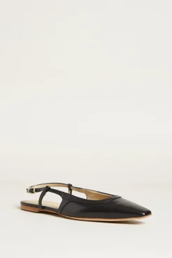 Slingback basse - Nero