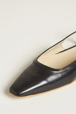 Slingback basse - Nero