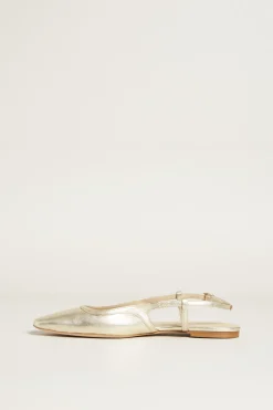 Slingback basse - Oro