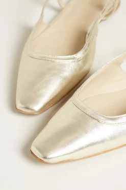 Slingback basse - Oro