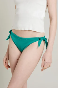 Slip mare con laccetti - Verde Smeraldo