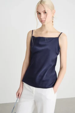 Slip top fluido - Blu