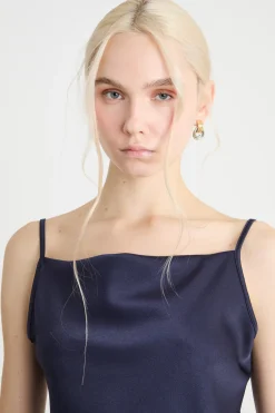 Slip top fluido - Blu