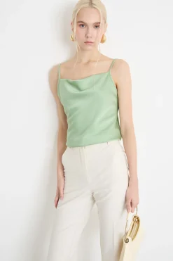 Slip top fluido - Verde