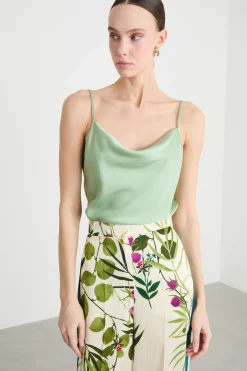 Slip top fluido - Verde