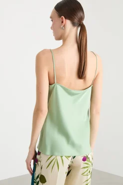 Slip top fluido - Verde