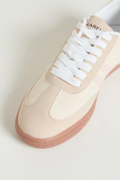 Sneaker in jersey bicolore - Beige